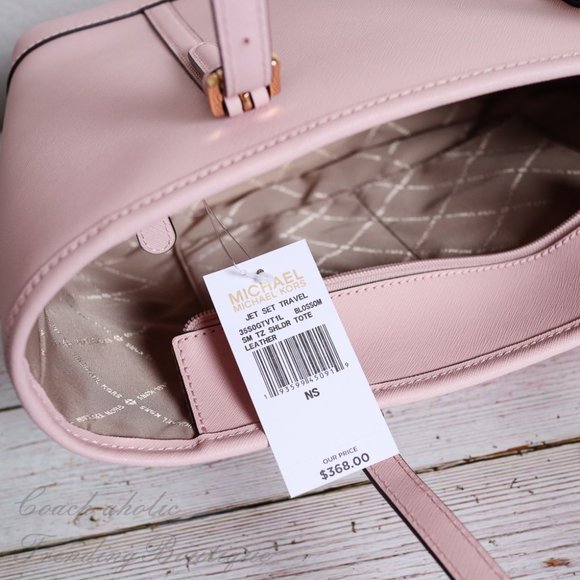 NWT Michael Kors Jet Set Travel Small Top Zip Tote - Picture 10 of 10